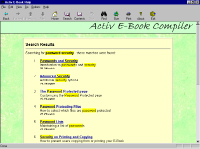 Custom Search Results Page